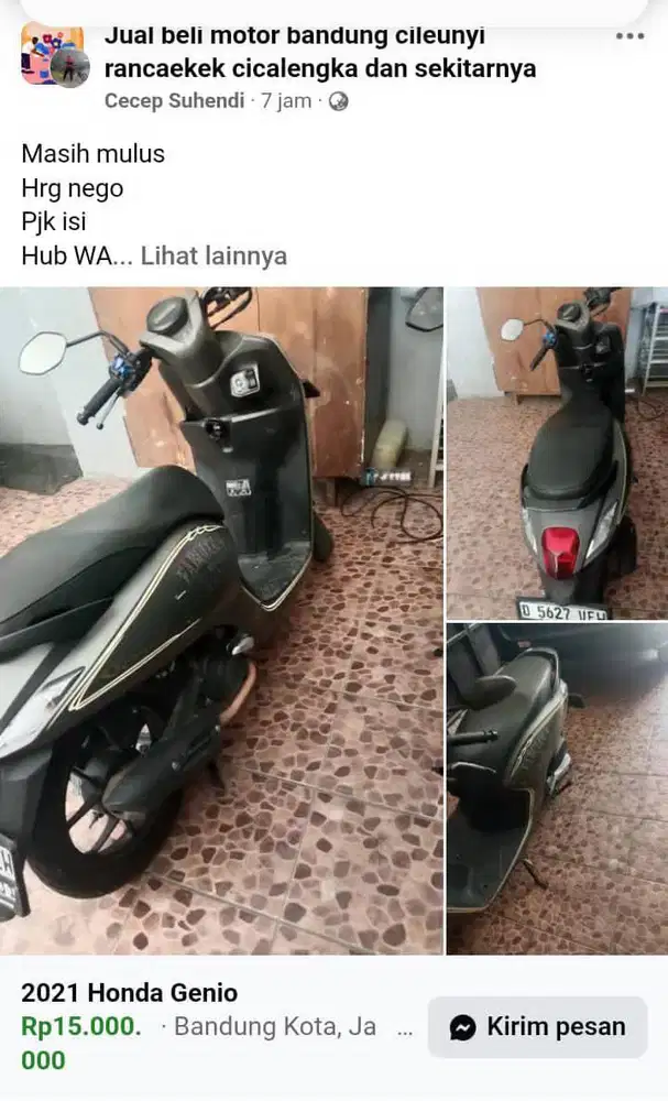 Motor Honda Genio 2021