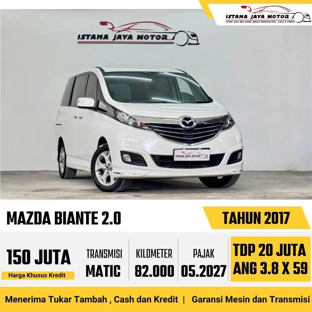 LOW KM !! Mazda Biante Skyactive 2.0 Automatic 2017