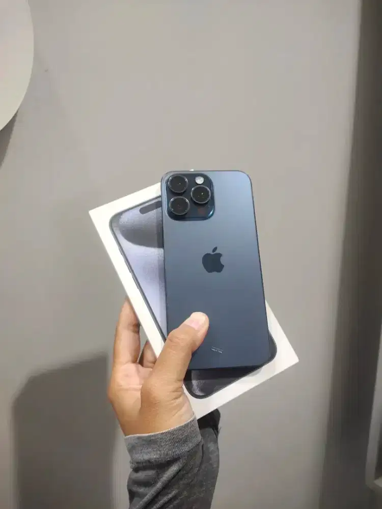 IPHONE 15 PRO MAX 1TB SECOND RESMI IBOX FULLSET ORI NORMAL