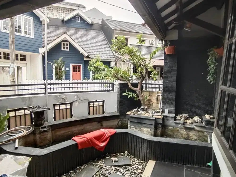 DIJUAL RUMAH FULL FURNISHED DI GRIYA LOKA SEKTOR 1.6 BSD CITY TANGERANG