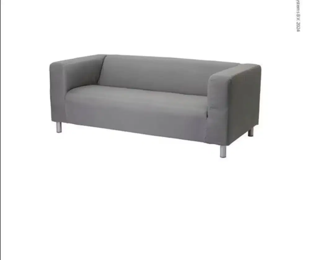 Sofa 2 dudukan abu