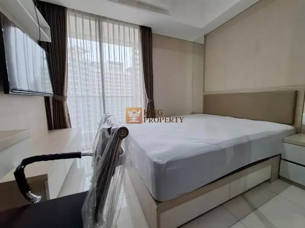 Disewakan Studio Apartemen Taman Anggrek Residence Jakarta Barat Luas 26M² Interior Design Full Furnished Pool & Garden View Dekat Mall Taman Anggrek