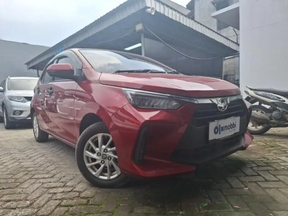 DP MURAH Toyota Agya 1.2 New G Bensin-AT 2023 Merah CYCRD