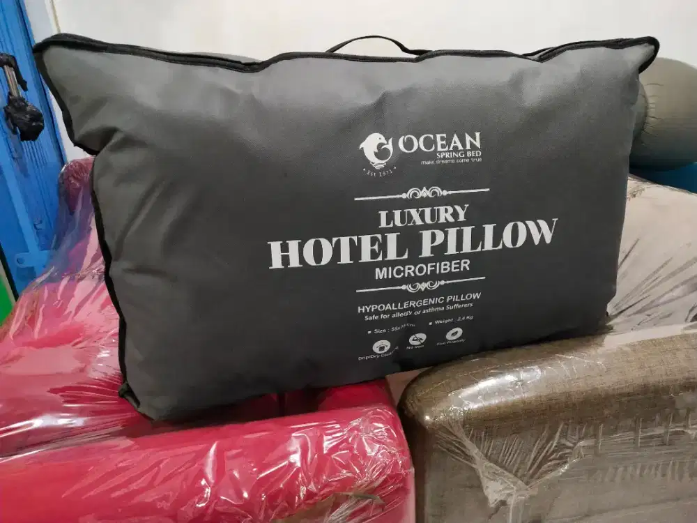 Jual murah Bantal hotel microfiber merk ocean