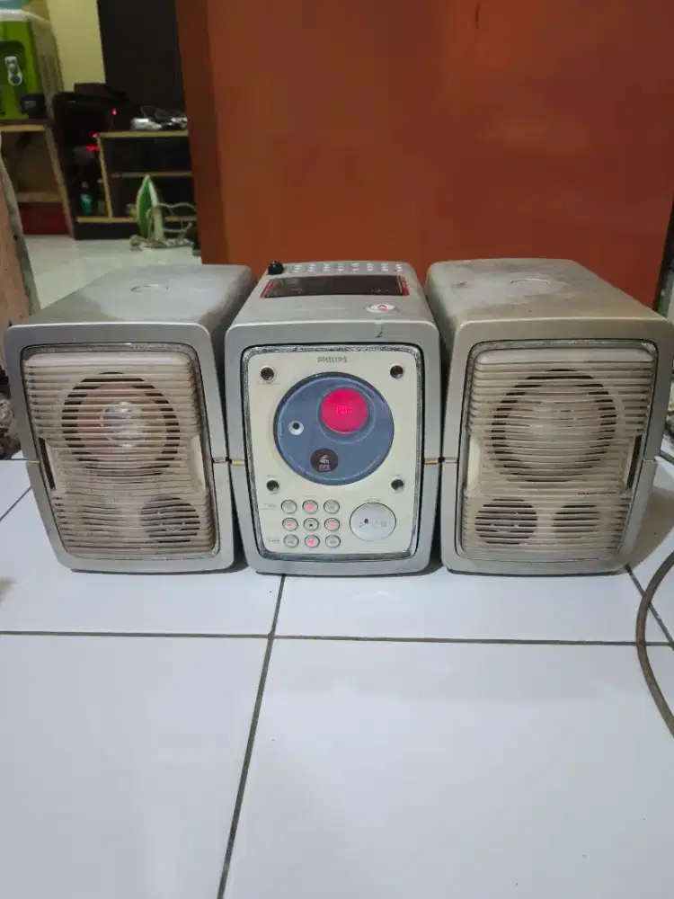 Mini hifi philips kecil2 suara maknyos