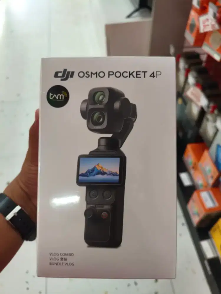 DJI Osmo Pocket 4P Vlog Edition Promo Bisa Kredit 5 menit Acc