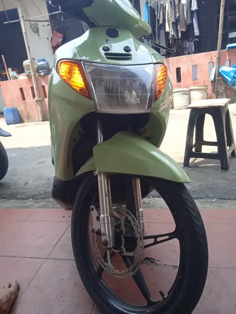 Yamaha nouvo lele cakep stater velk racing jari2 lampu nyala klason
