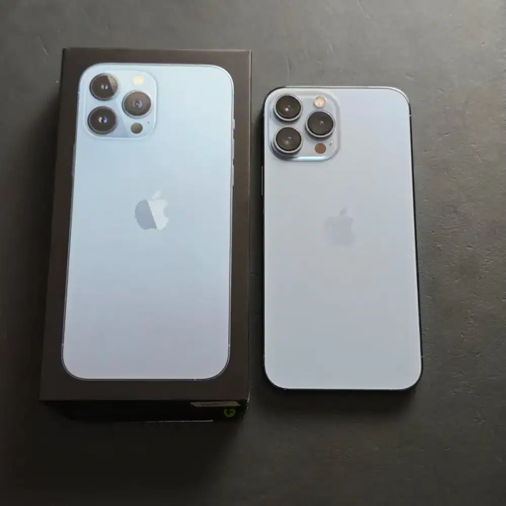 IPHONE 13 PRO MAX 512GB SIERRA BLUE EX GARANSI RESMI