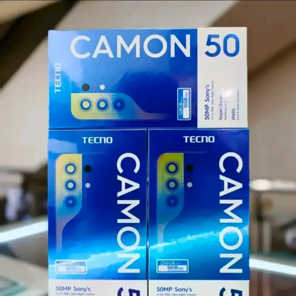 TECNO CAMON 50 8/256 SEGEL BOX