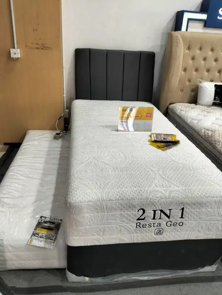 Cicilan Ringan set matras resta geo 2in 1 100x 200 airlands