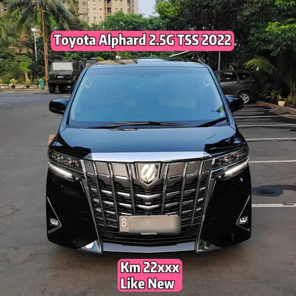 Toyota Alphard 2.5G TSS 2022