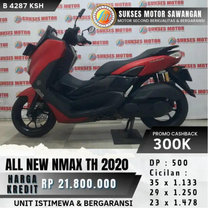 YAMAHA ALL NEW NMAX TH 2020 N MAX BISA KREDIT DP 500 UNIT BERGARANSI