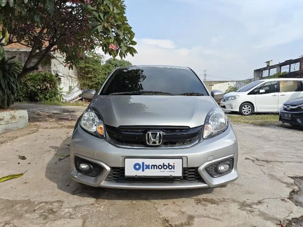 DP MURAH Honda Brio Satya 1.2 E Bensin-AT 2017 Abu C7FQT