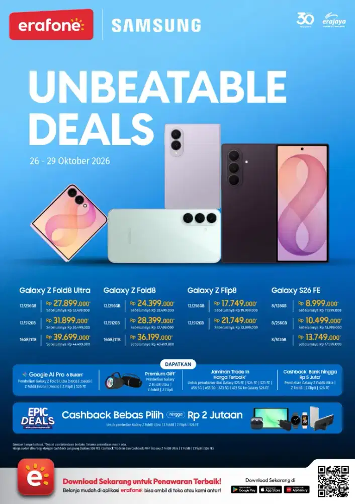 PROMO SAMSUNG GALAXY Z FOLD 8