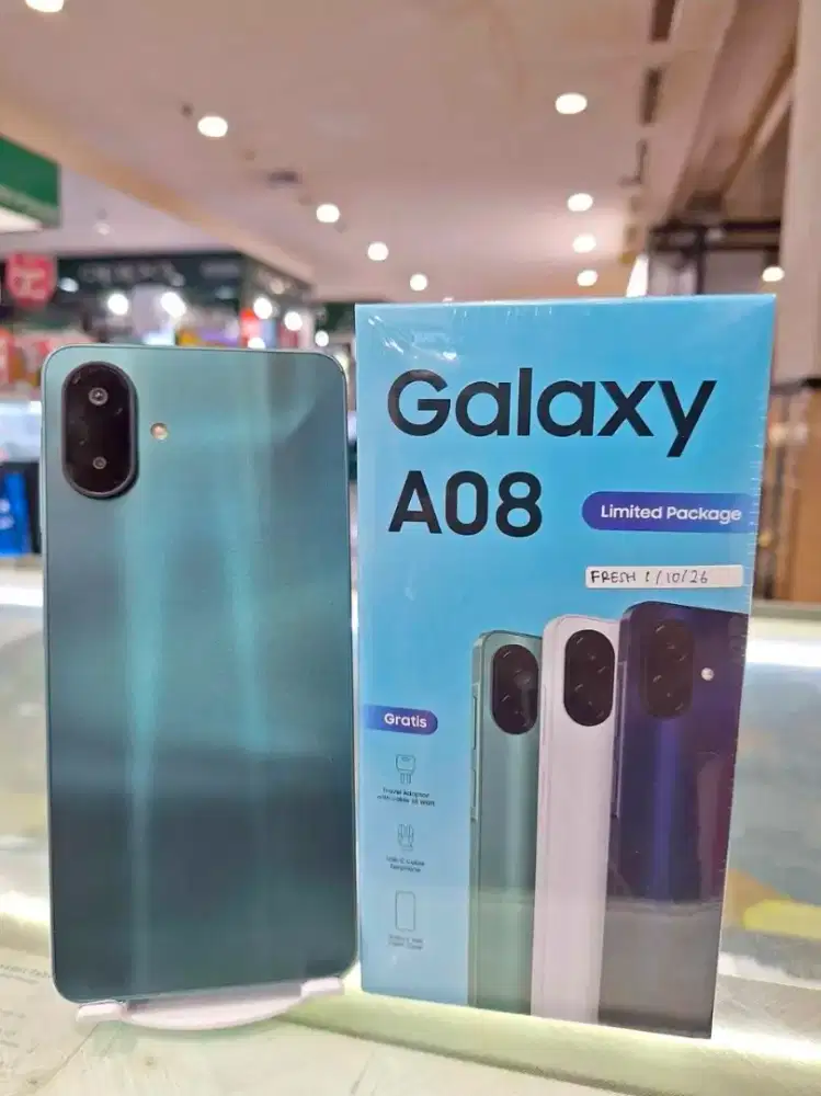 SAMSUNG A08 4/64 FREE ADAPTER 25W SEGEL