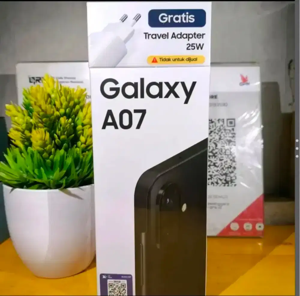 SAMSUNG A07 4/64 FREE ADAPTER 25W SEGEL