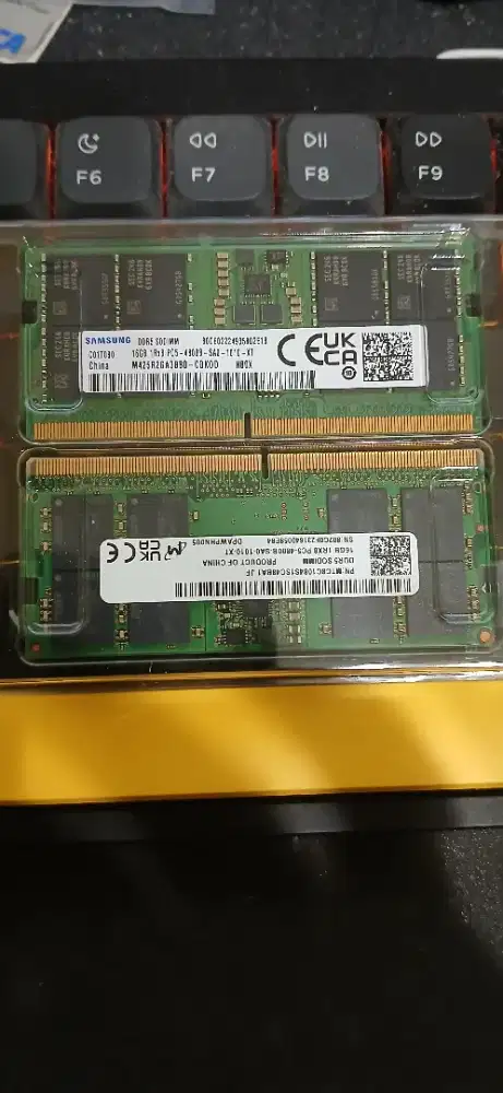 RAM 32GB (16x2) DDR5 4800 Mhz Sodimm