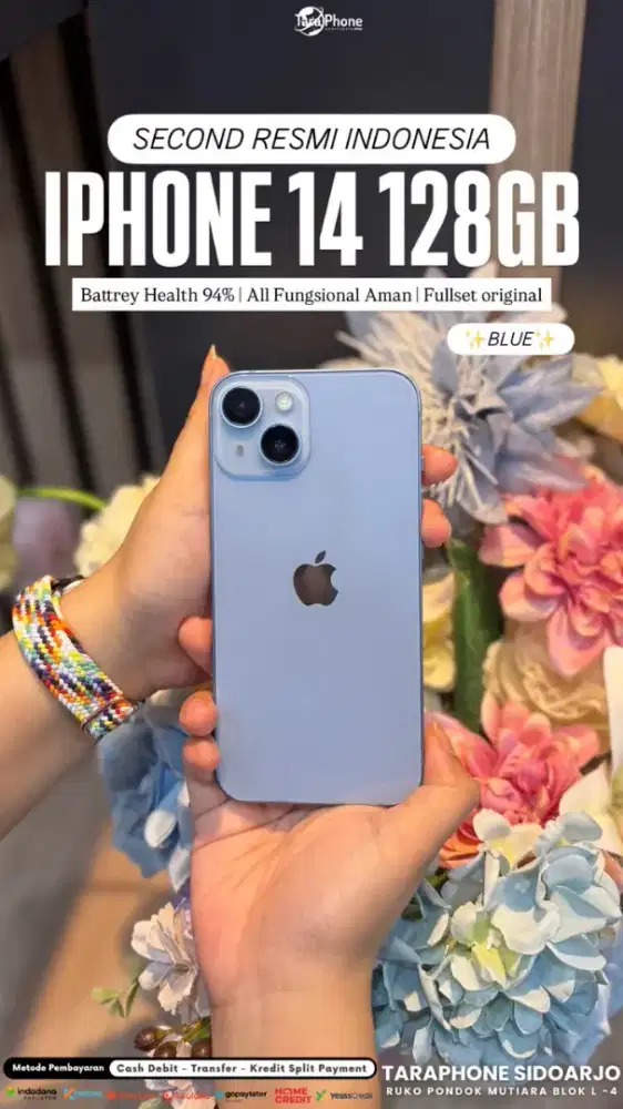ip 14 Basic 128GB Second Resmi