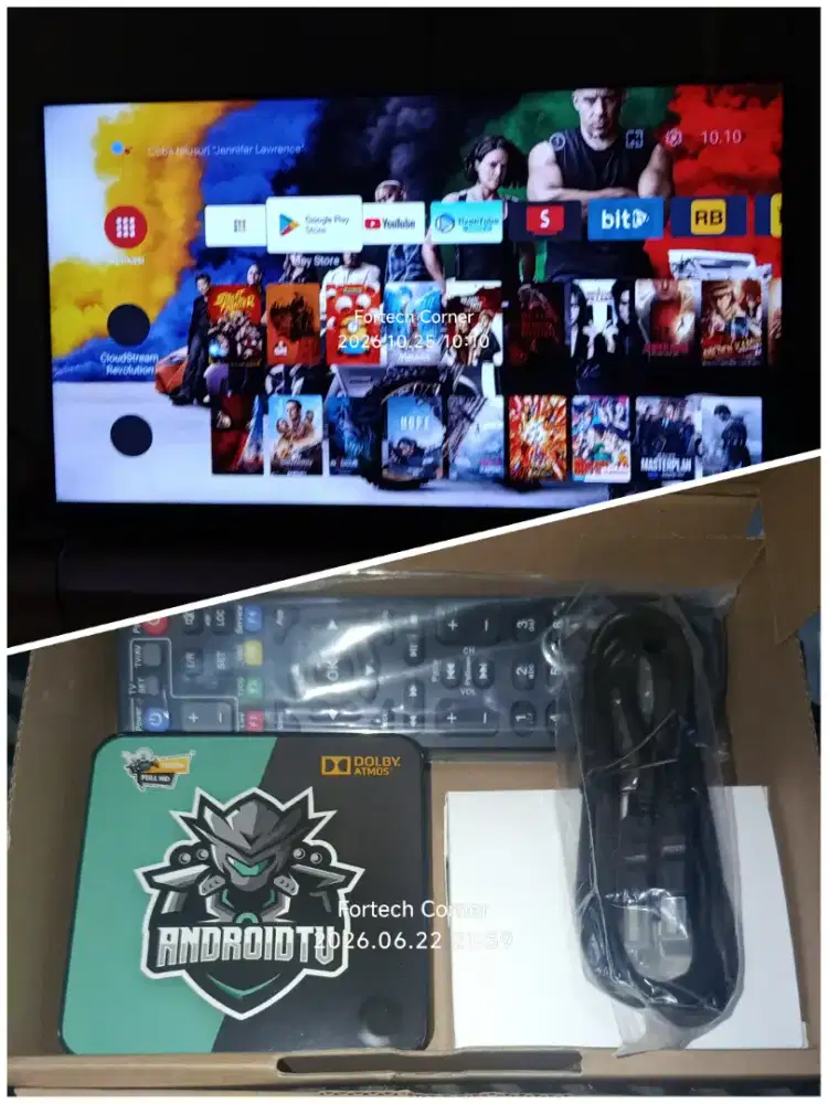 STB Android TV Box - B860H V2 - OS9 - Lengkap - Siap Pakai