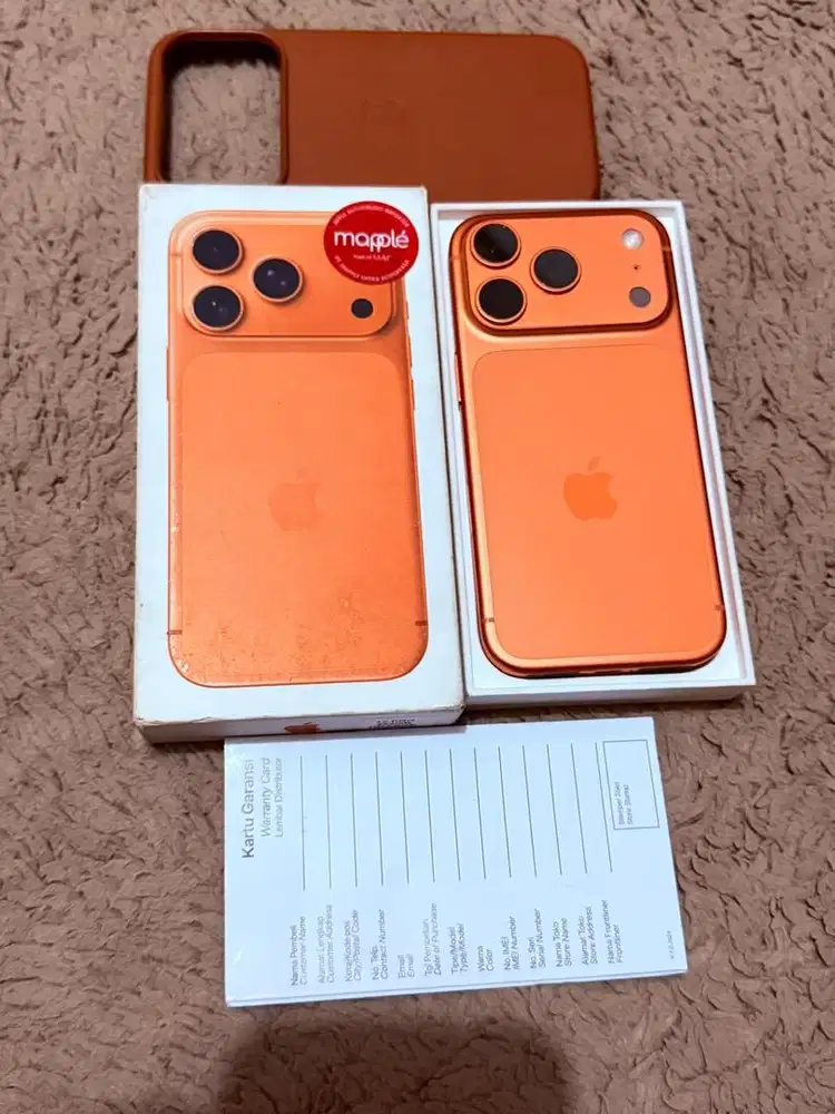Iphone Apple 17 Pro 256GB Like New 99% Orange