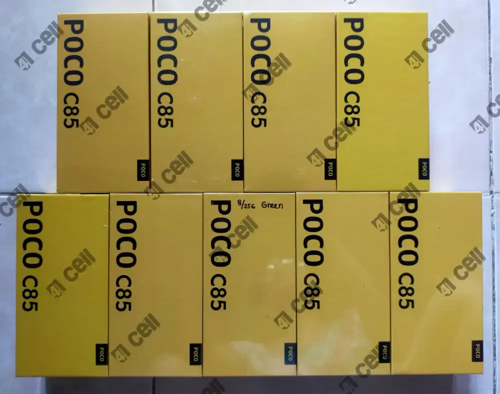 Poco C85 ram 6/128 100% baru Termurah