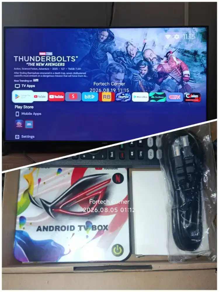 STB Android - X1 Prime OS 9 - Siap Pakai