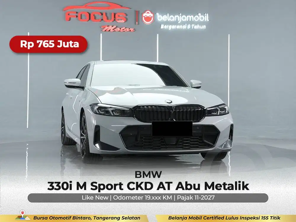 [ GARANSI 5THN ] BMW 330i 330 i M Sport CKD AT 2022/2023/2024