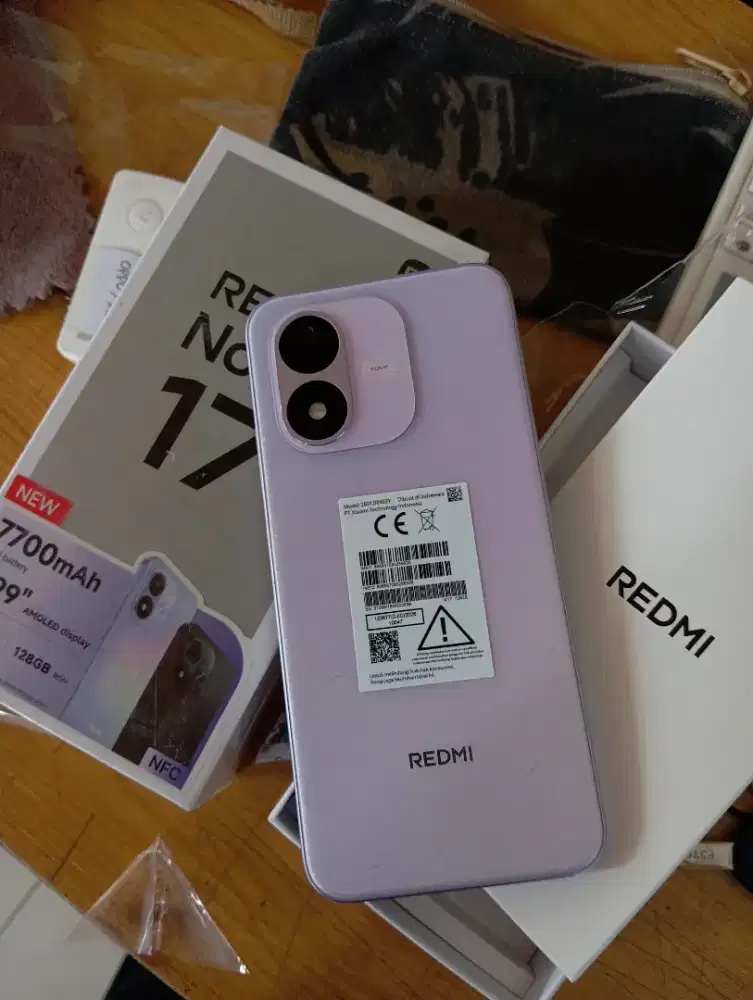 REDMI NOTE 17 6/128 GARANSI RESMI CASHBACK 400K
