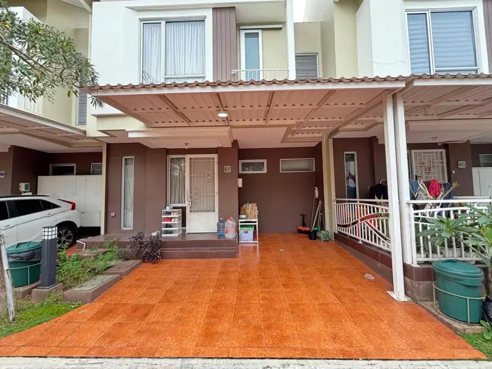 DIJUAL RUMAH CLUSTER MALIBU VILLAGE GADING SERPONG