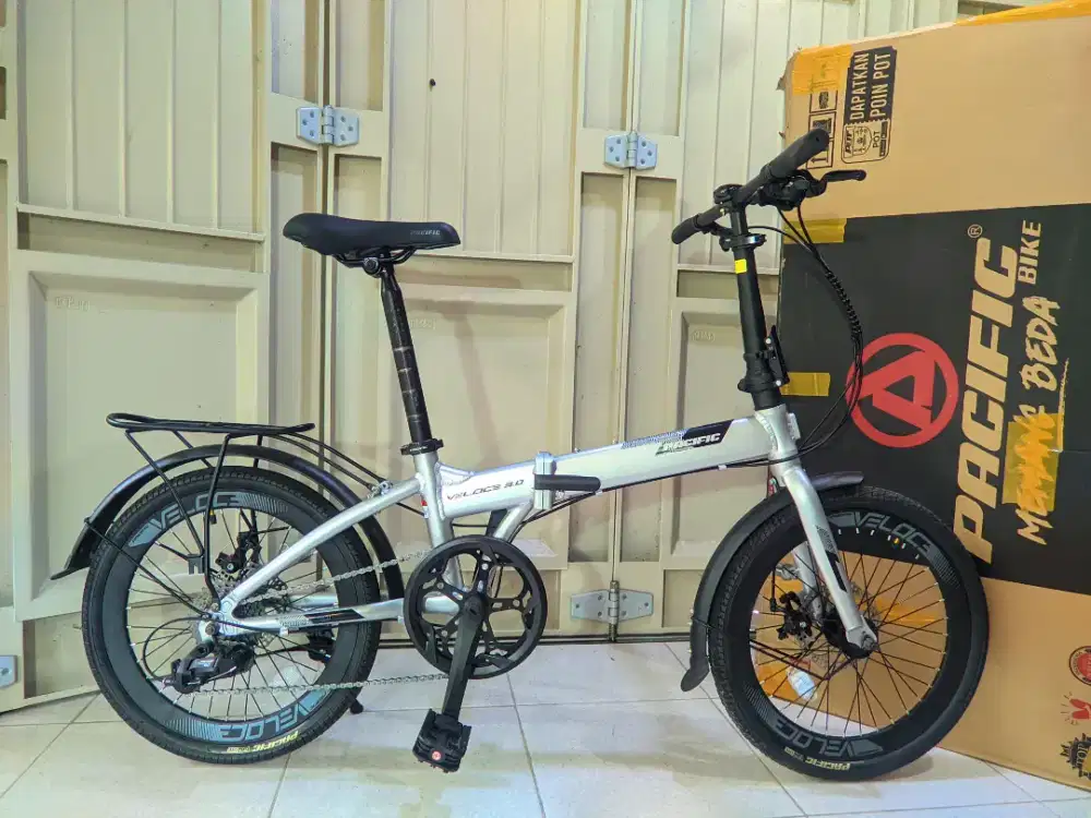 sepeda lipat Pacific veloce 3.0 like new
pembelian 1 bulan an
