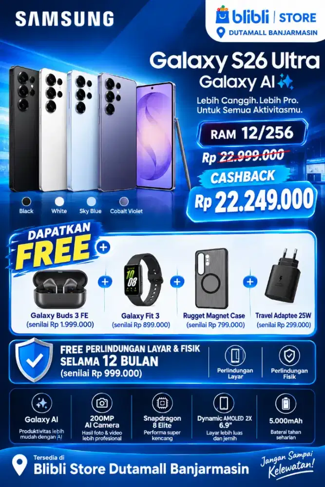 Promo Pembelian Samsung Galaxy S26 Ultra