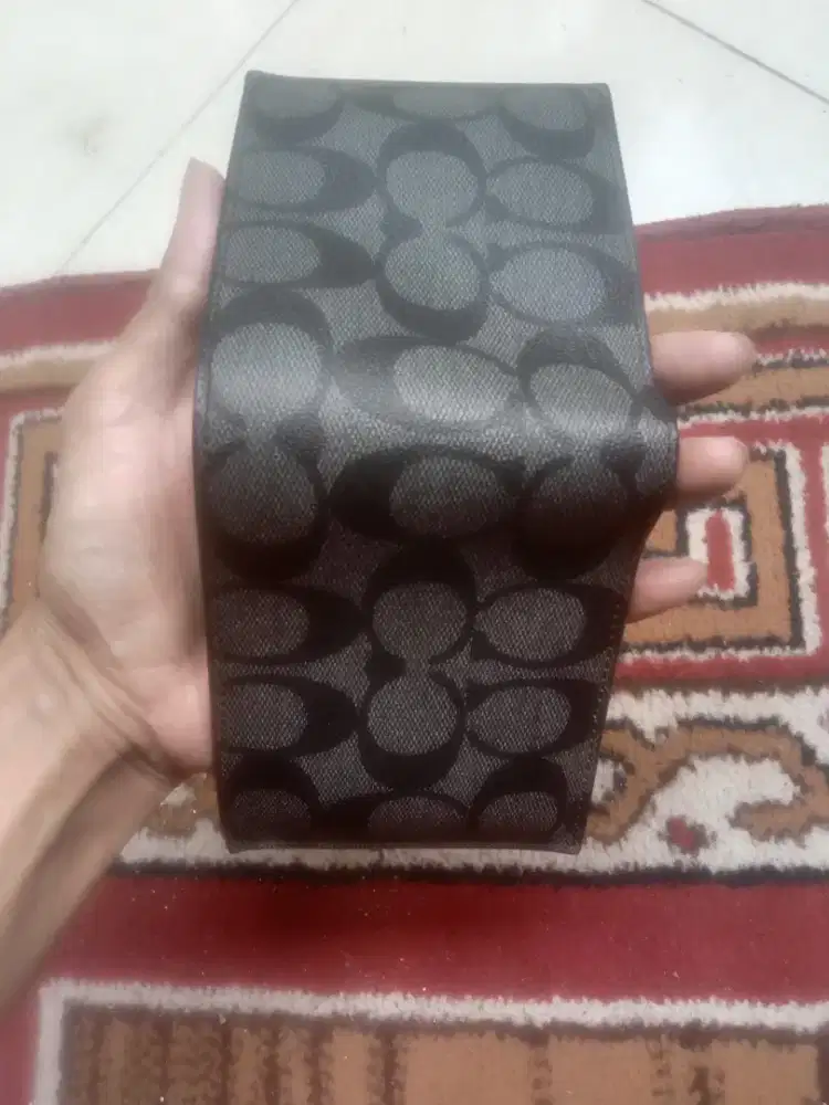 Jual cpt aja dompet coach original canvas