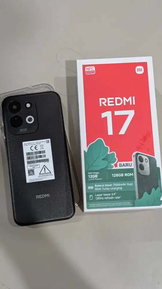 Xiaomi Redmi 17 6/128GB Fullset ( Garansi ON)