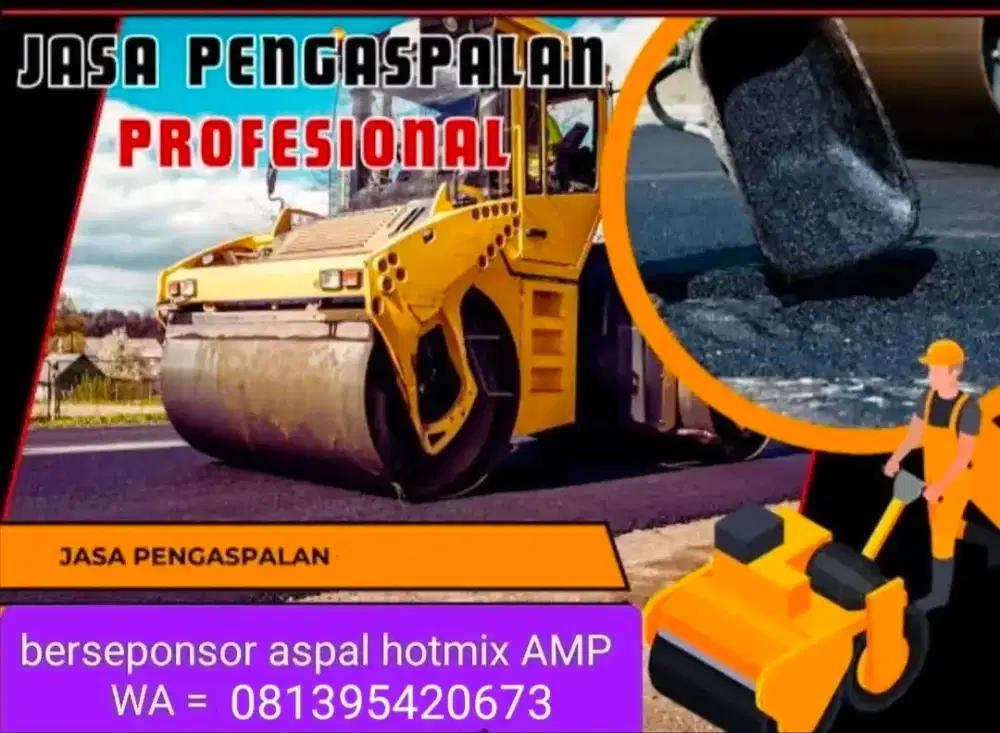 Aspal hotmix aspal