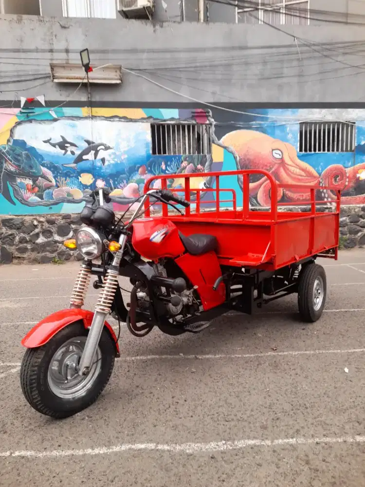 Viar nozomi 200cc pickup gerobak tossa kaisar nozomi roda 3 tiga cator