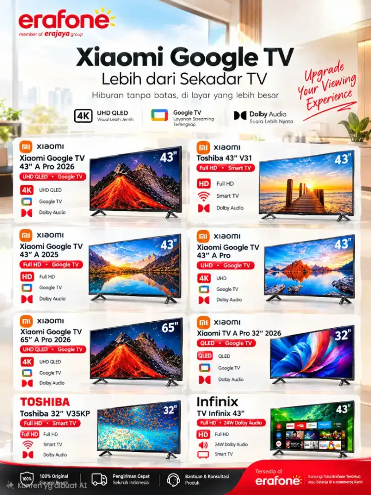 Televisi smart promo akhir bulan