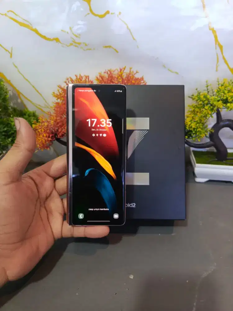 SAMSUNG Z FOLD 2 5G RAM 12/256GB ORIGINAL SEIN MULUS NORMAL
