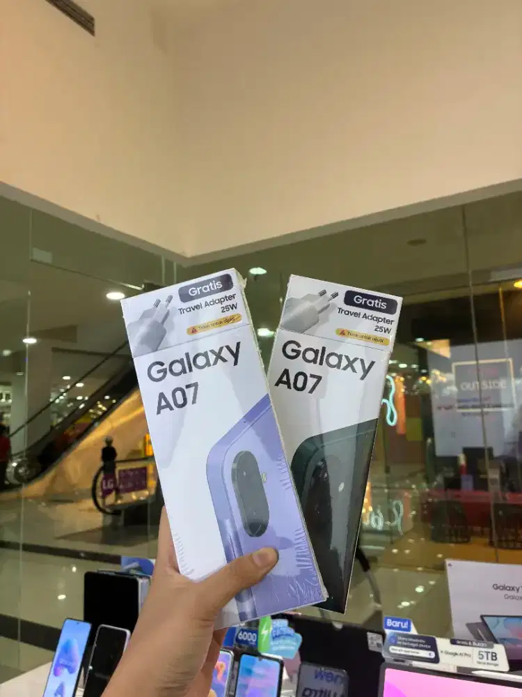 SAMSUNG A07 NEW GARANSI RESMI SEGEL ORI SEINDONESIA 100% ORIGINAL