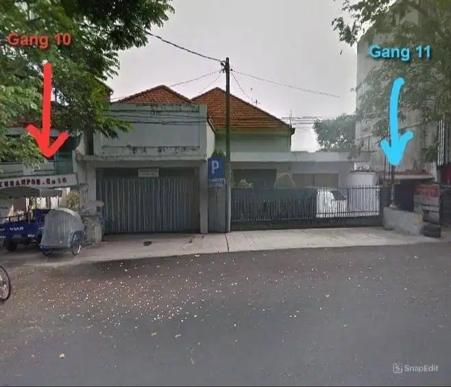 Dijual Rumah Hitung Tanah Komersial Raya Pengampon Surabaya
