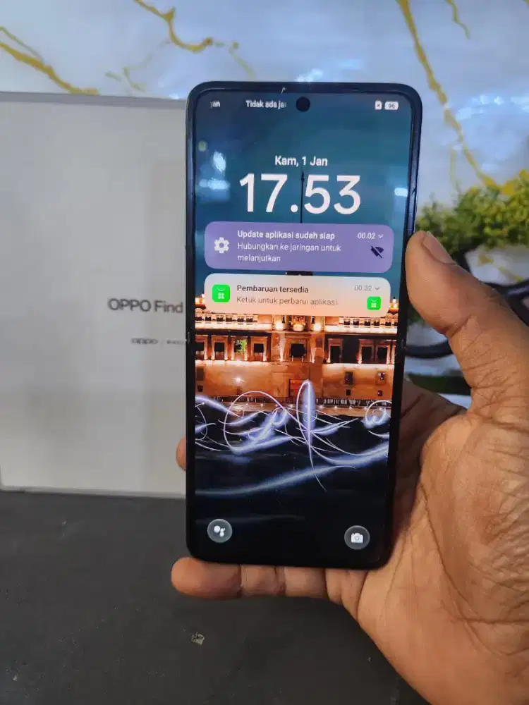 OPPO FIND N2 FLIP 5G RAM 8/256GB ORIGINAL SEIN MULUS FULLSHET