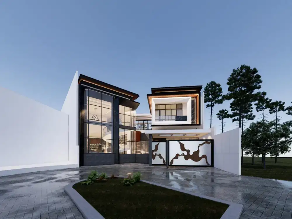 Dijual Rumah Model Villa 2 Lantai Mewah Baru gress Full Furnished di Selat Golf Citraland, ada Private Pool