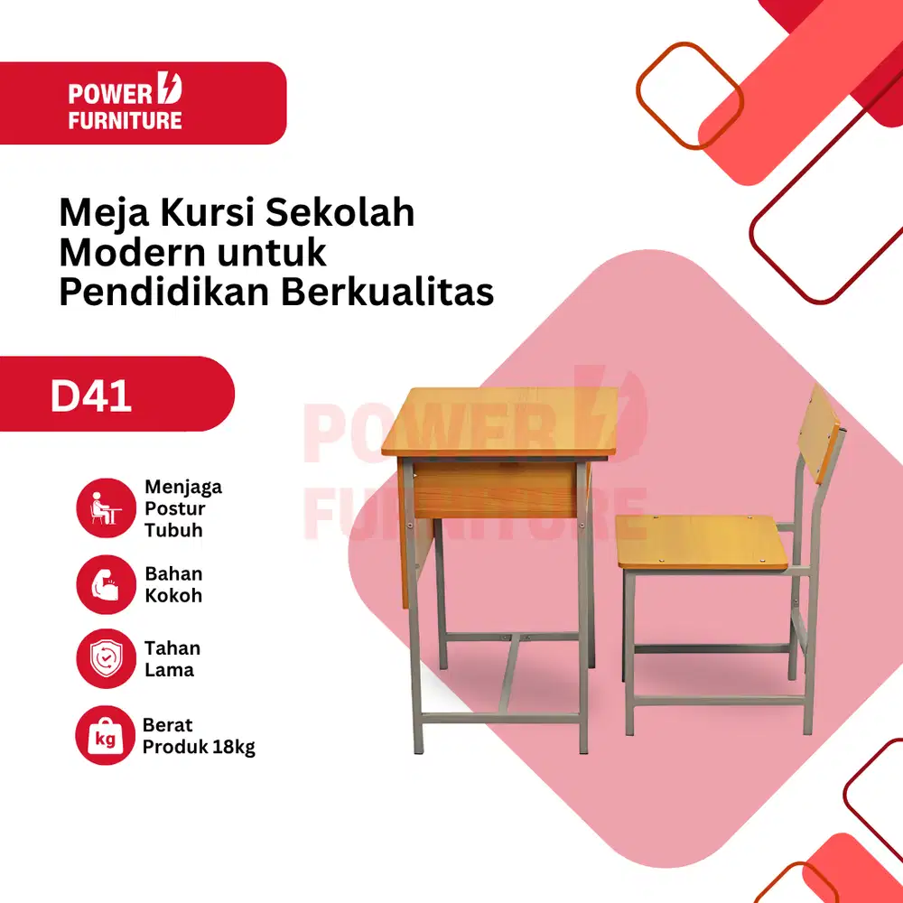 Bangku Sekolah | Meja Kursi Besi Sekolah | Meja Kursi Sekolah Modern