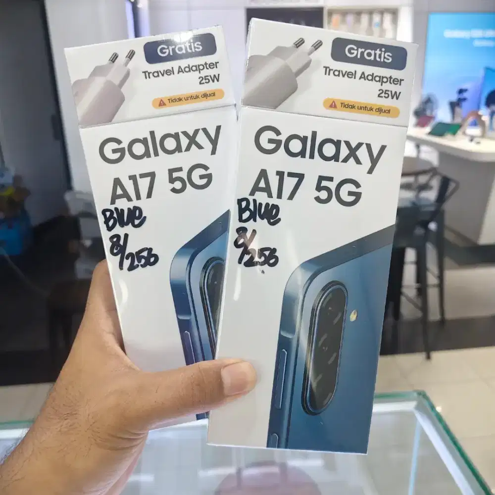 Samsung A17 5g 8/256 blue ready stok