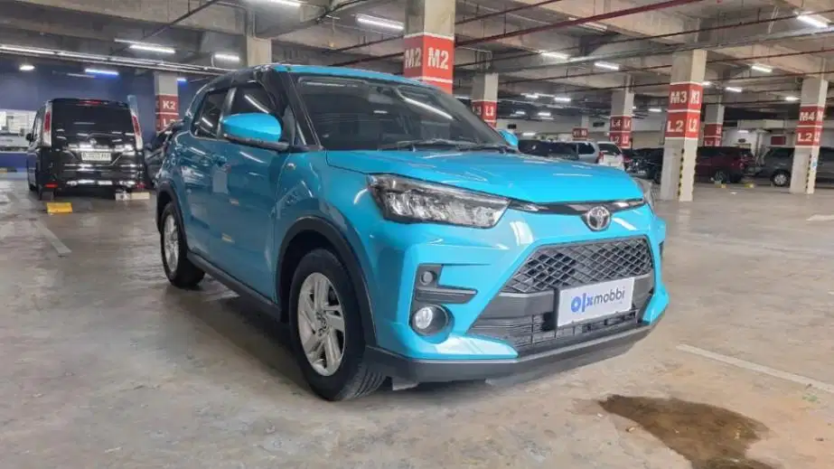 DP MURAH Toyota Raize 1.2 G Bensin-AT 2021 Biru C1HKT