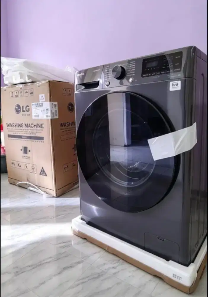 Mesin Cuci LG 9 Kg, Front Loading ( FV1209S4M )
