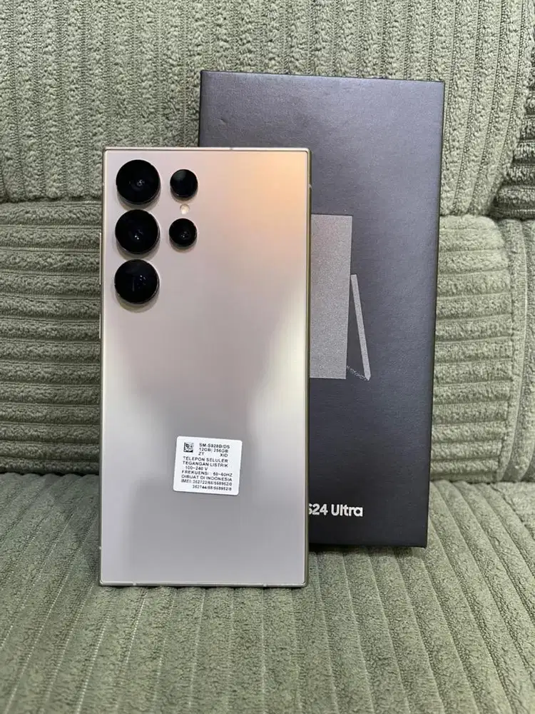 Samsung S24 ultra 12/256 resmi sein