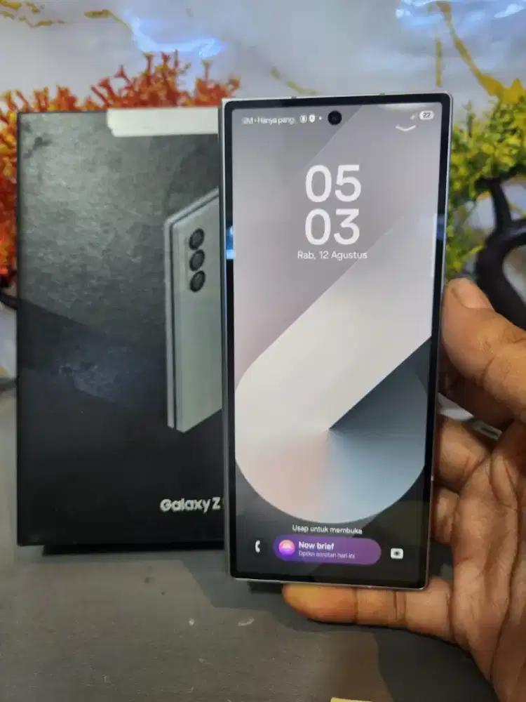 SAMSUNG Z FOLD 6 5G RAM 12/256GB ORIGINAL SEIN MULUS NORMAL