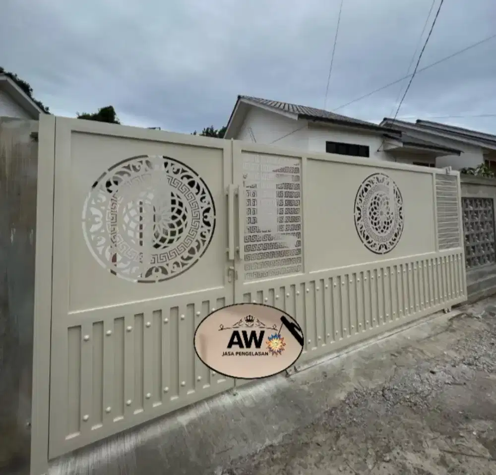 PINTU PAGAR MODEREN