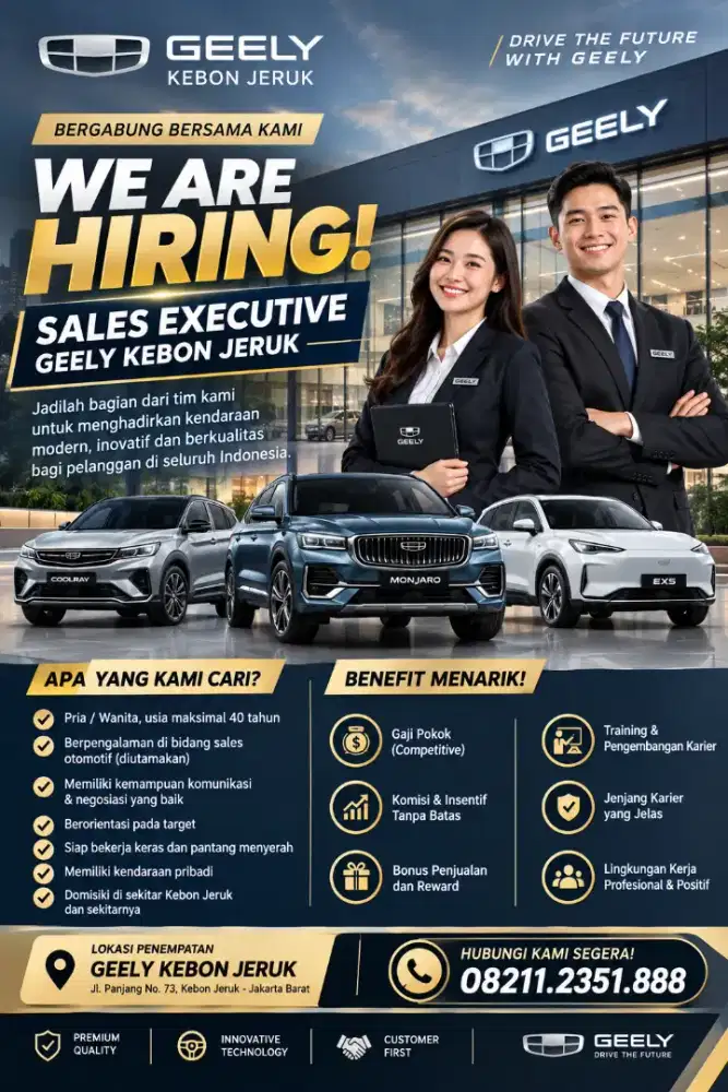 SALES OTOMOTIF GEELY