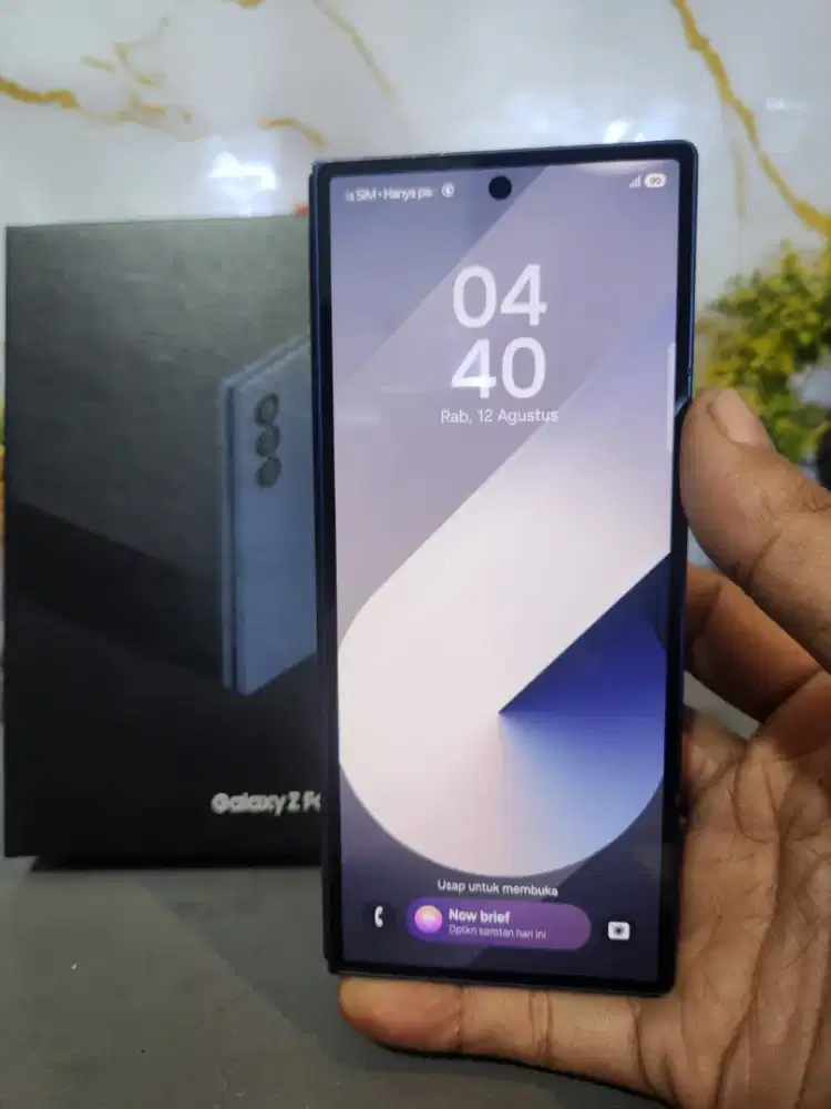 SAMSUNG Z FOLD 6 5G RAM 12/256GB ORIGINAL SEIN MULUS NORMAL
